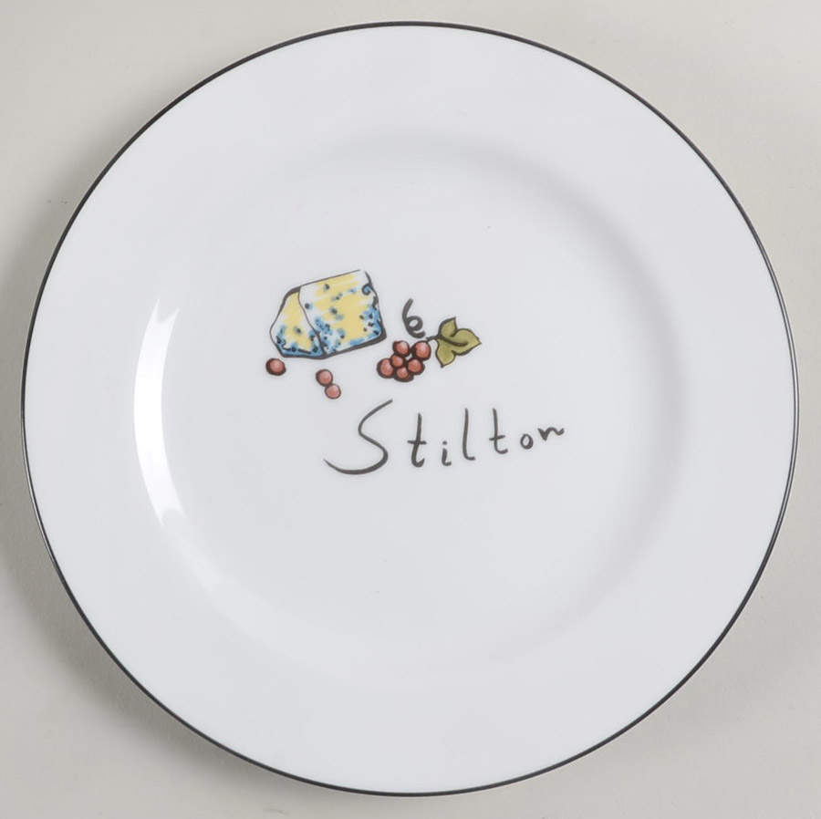 Cheese Salad Plate by Pottery Barn China-1