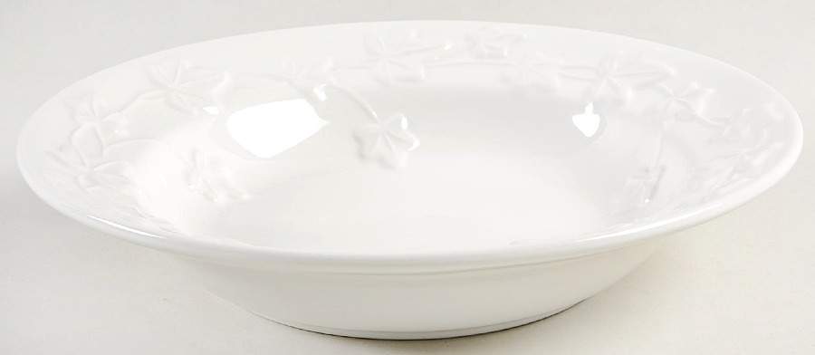 Vine Large Rim Soup Bowl by Pottery Barn China-1