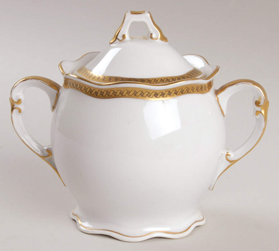 6308 Sugar Bowl & Lid by Pirkenhammer-1