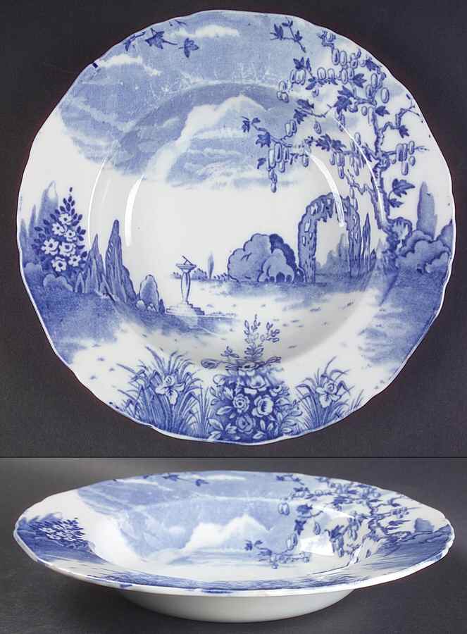 Enchanta Rim Soup Bowl by Palissy-1
