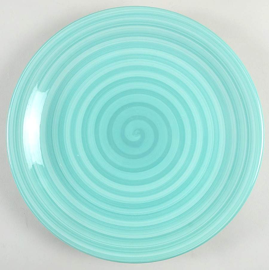 PER13 Green Dinner Plate by Pier 1-1
