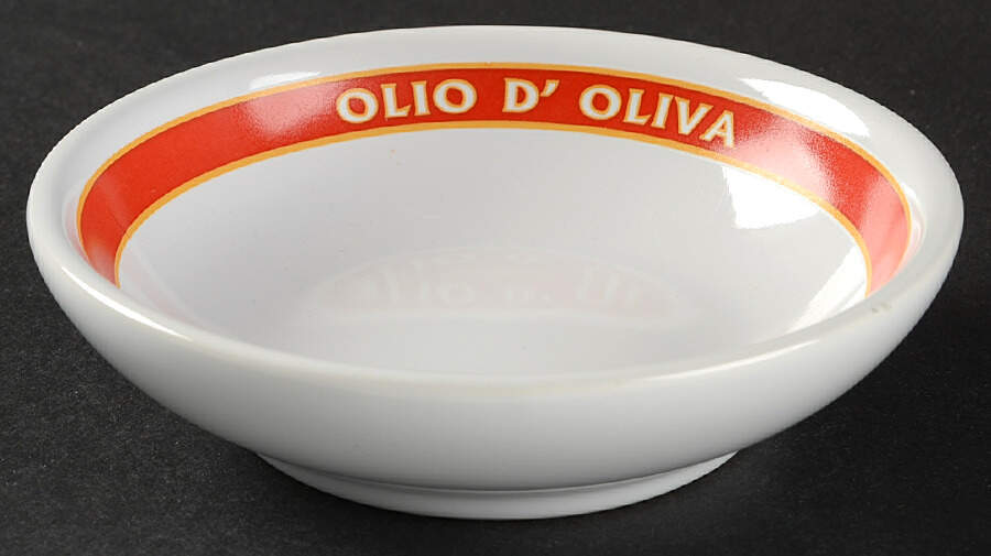 Vintage Posters Individual Dip Dish by Pottery Barn China-1