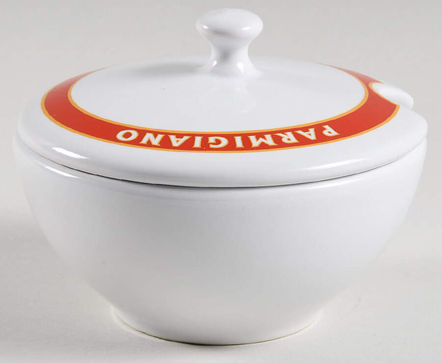 Vintage Posters Parmesan Pot & Lid by Pottery Barn China-1