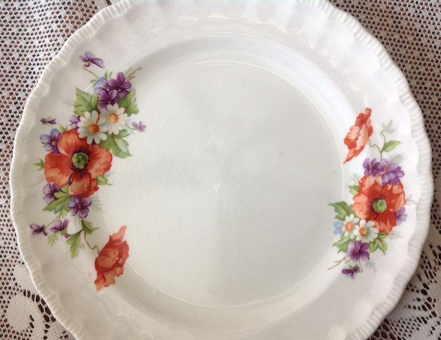 0217 Bread & Butter Plate by Pope Gosser-1
