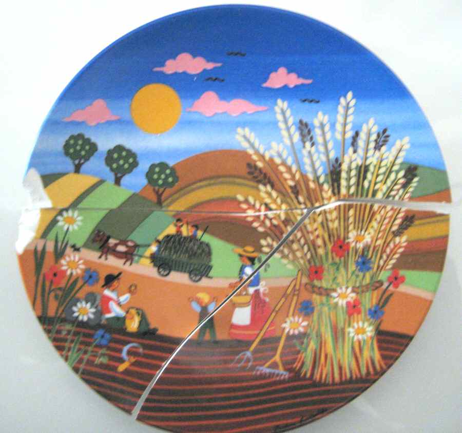 422 Bread & Butter Plate by Poole Pottery-1