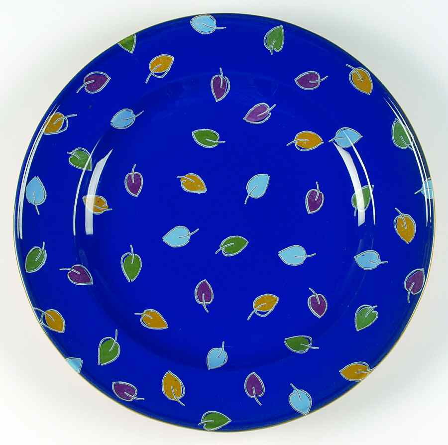 Leaves 16" Chop Plate (Round Platter) by Pier 1-1
