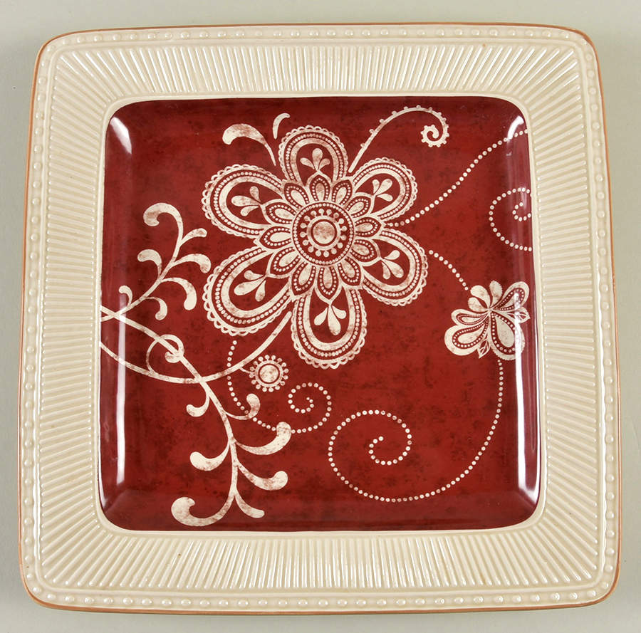 Maribeth Square Dinner Plate by Pier 1-1