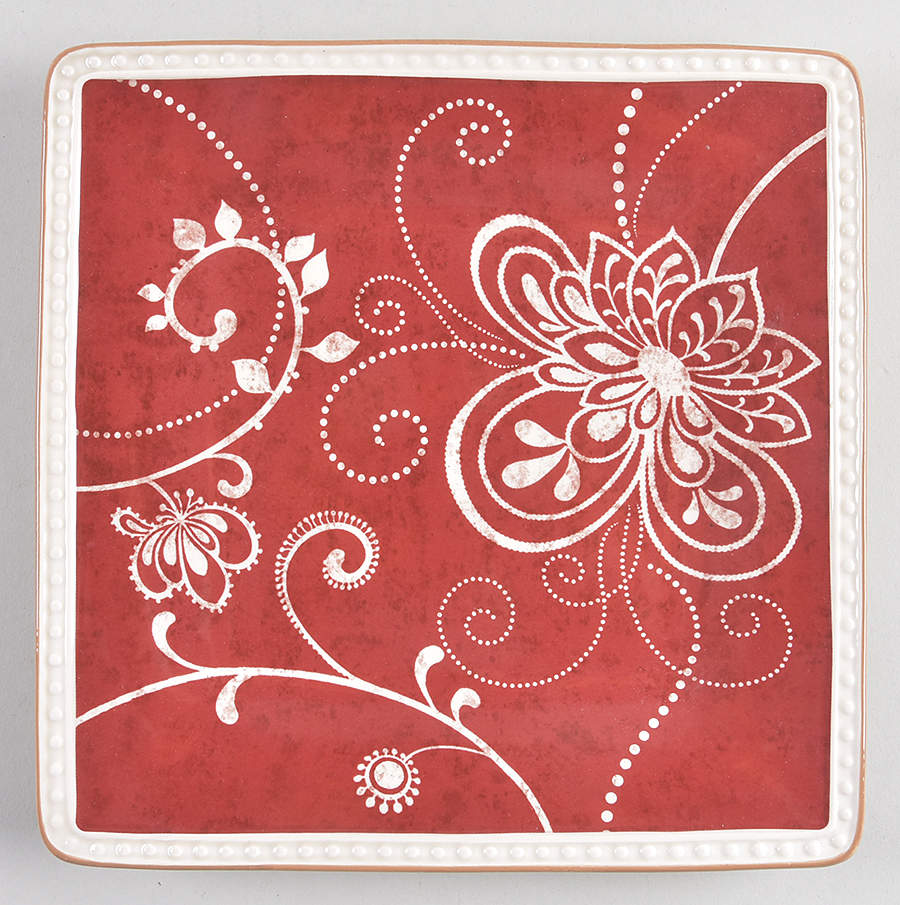 Maribeth Square Salad Plate by Pier 1-1