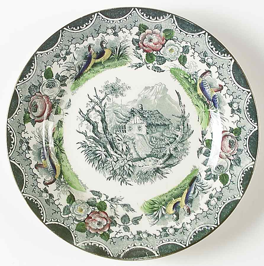 PVF9 Salad Plate by PV-France (Peasant Village)-1