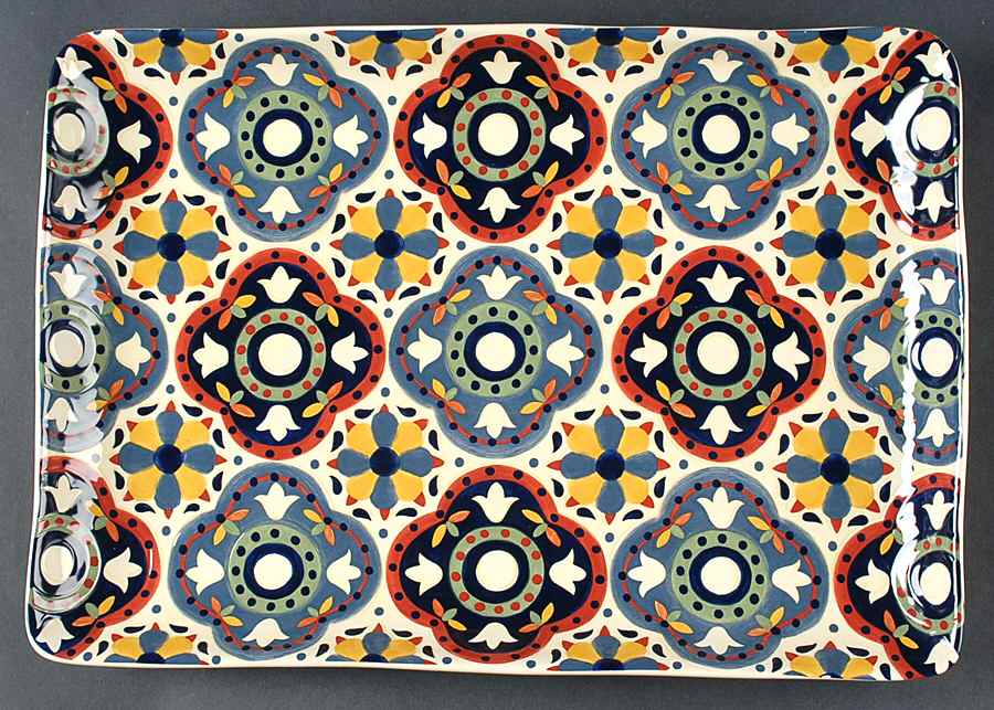 Dalila 16" Rectangular Serving Platter by Pier 1-1