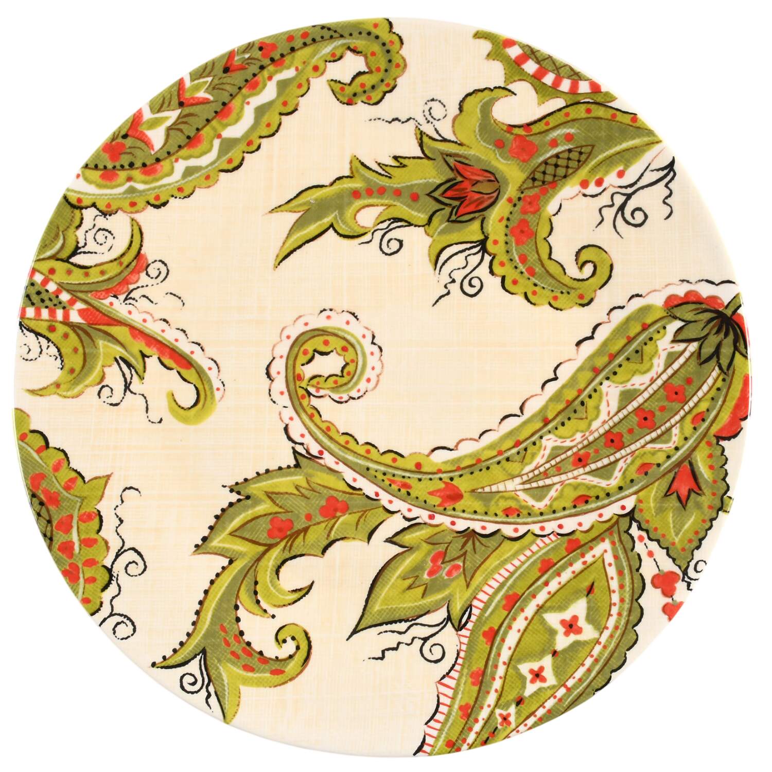 Paisley Dinner Plate by Pier 1-1