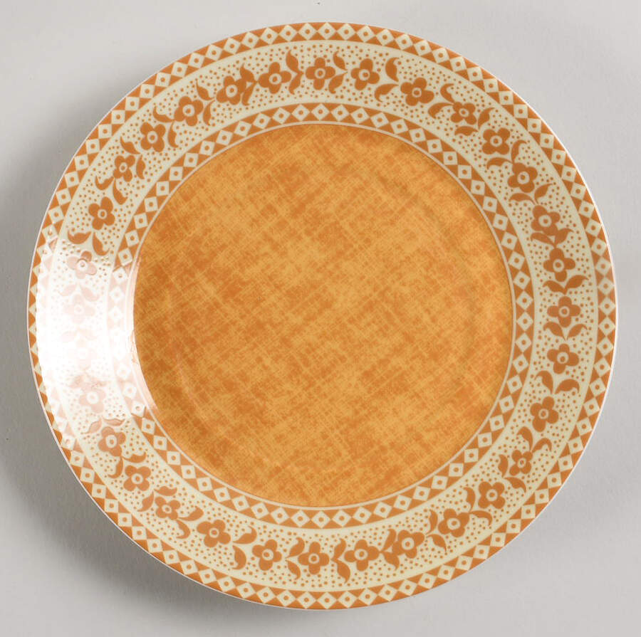 Paniers Fleuris Orange Saucer by Pierre Frey (Patrick Frey)-1