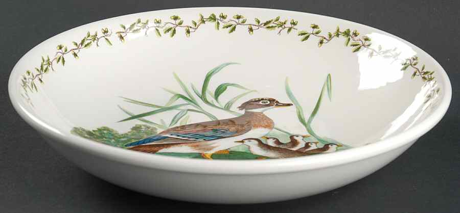 Birds of Britain 9" Individual Pasta Bowl by Portmeirion-1