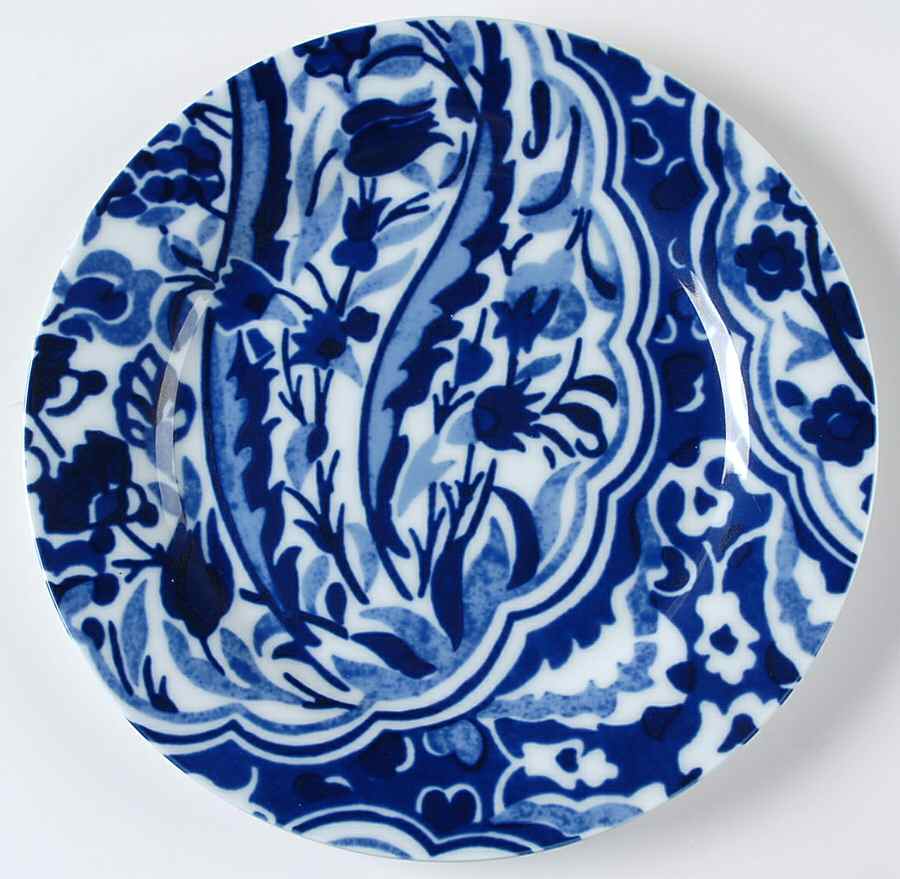 Something Blue Salad Plate by Pottery Barn China-1