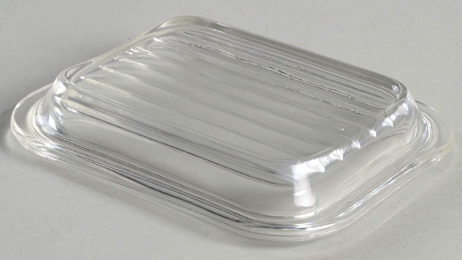 Old Orchard Lid for Small Refrigerator Jar by Pyrex-1