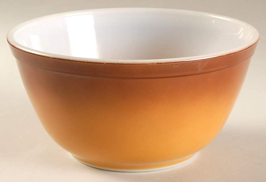 Old Orchard 7" Mixing Bowl by Pyrex-1