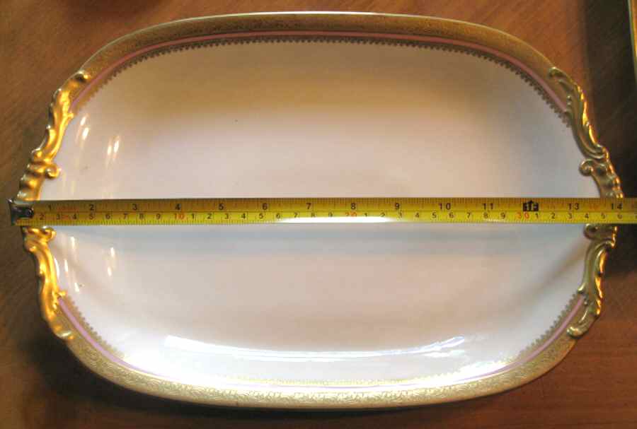 PAD36 14" Oval Serving Platter by Paroutaud-1