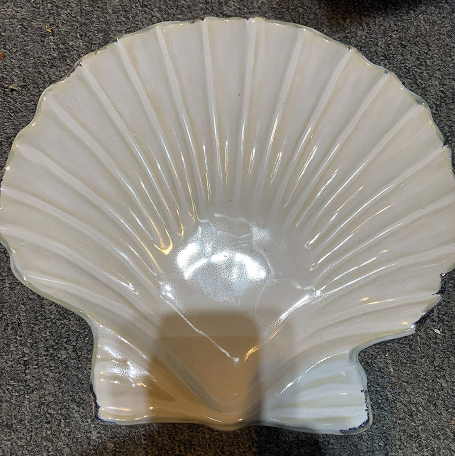 Under the Sea 10" Shell Shaped Bowl by Pottery Barn China-1