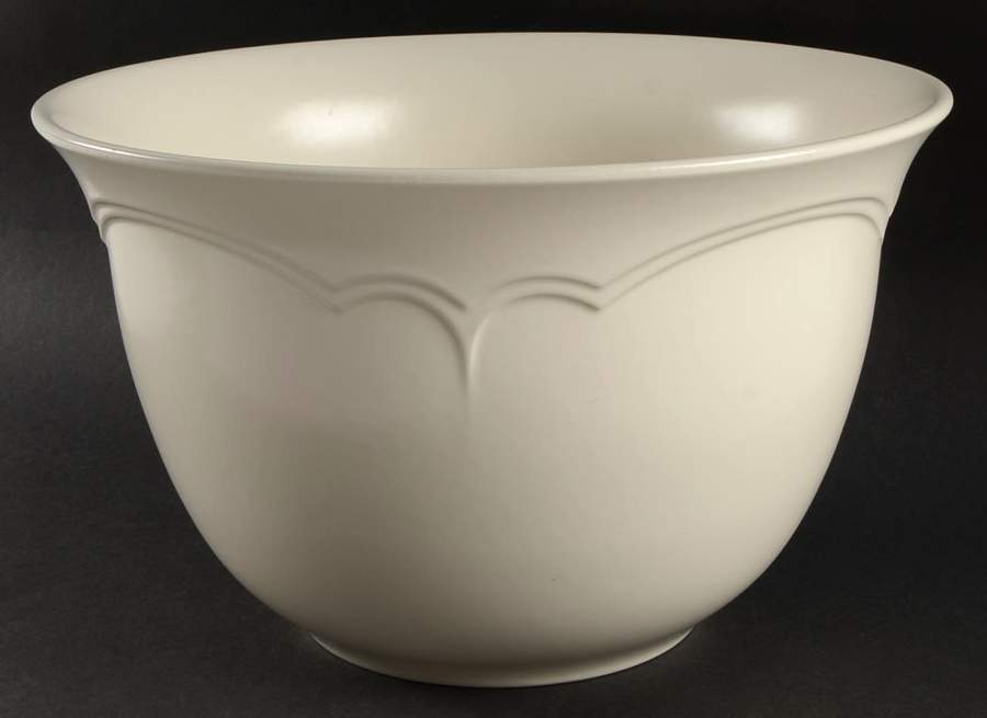 Color Medley Buff Glossy Round Great Bowl by Pfaltzgraff-1