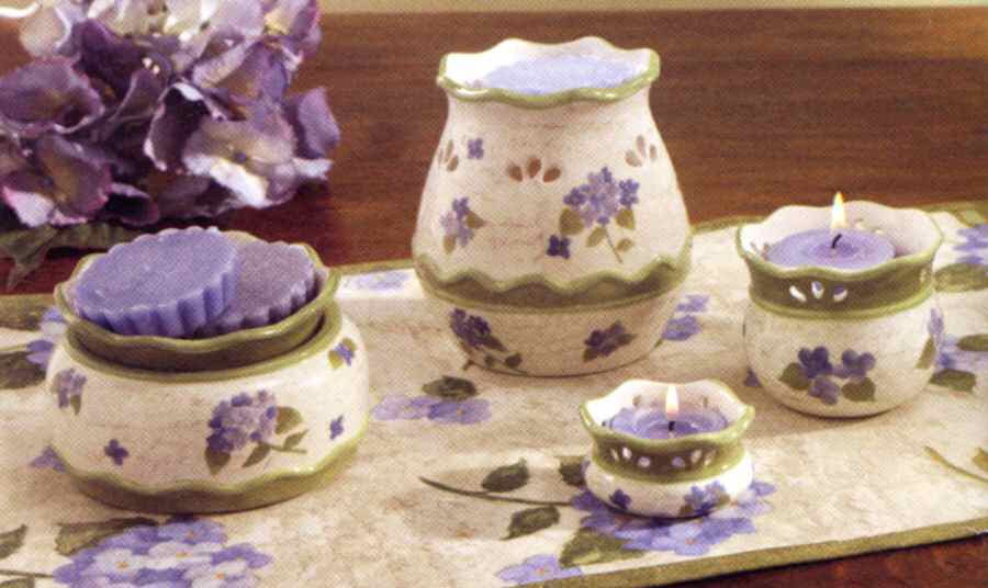Hydrangea Votive Candleholder by Park Designs-1