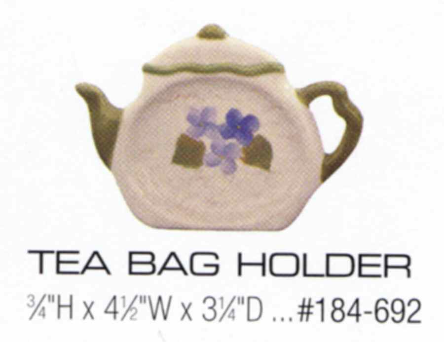 Hydrangea Tea Bag Holder by Park Designs-1