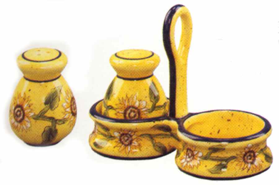 Tuscan Sun (3 Pc) Salt & Pepper Tray Set by Park Designs-1