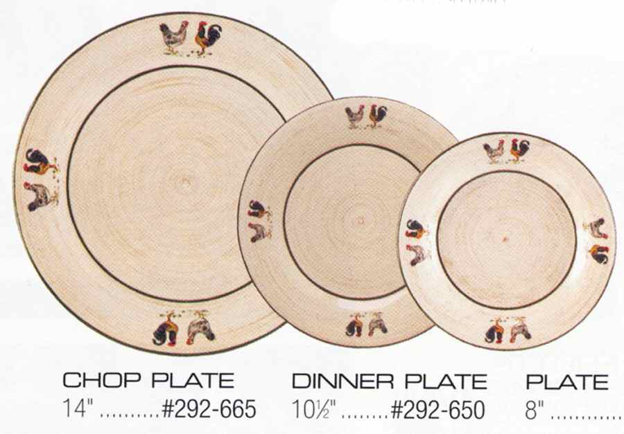 Coq Au Vin Dinner Plate by Park Designs-1