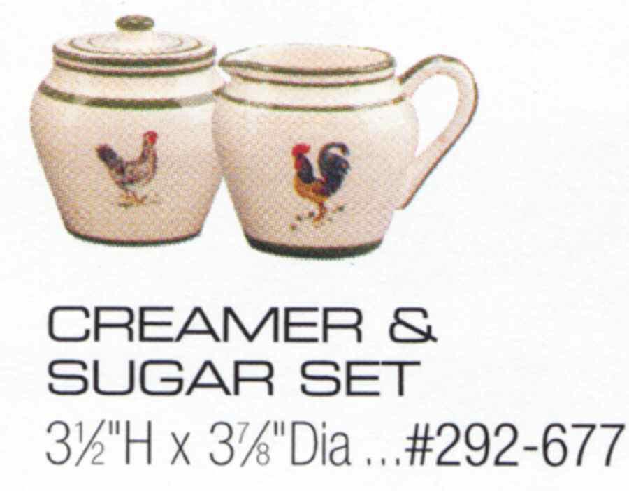 Coq Au Vin Sugar Bowl & Lid by Park Designs-1