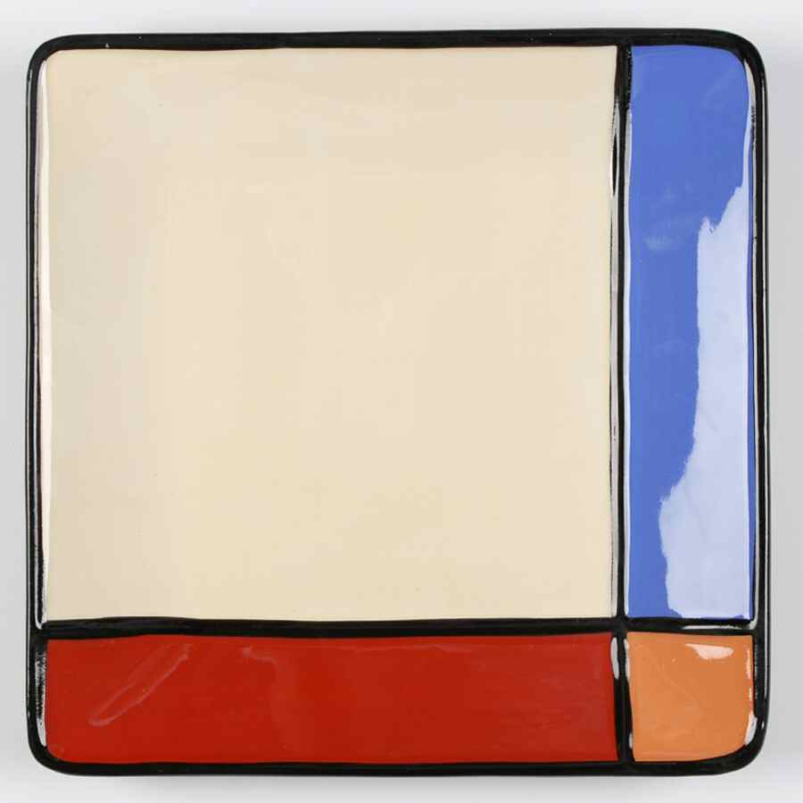 PCM20 Square Dinner Plate by Pacific Rim-1
