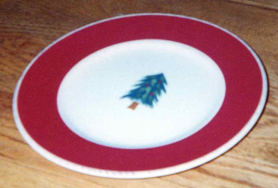 Rustic Tree Dinner Plate by Pier 1-1