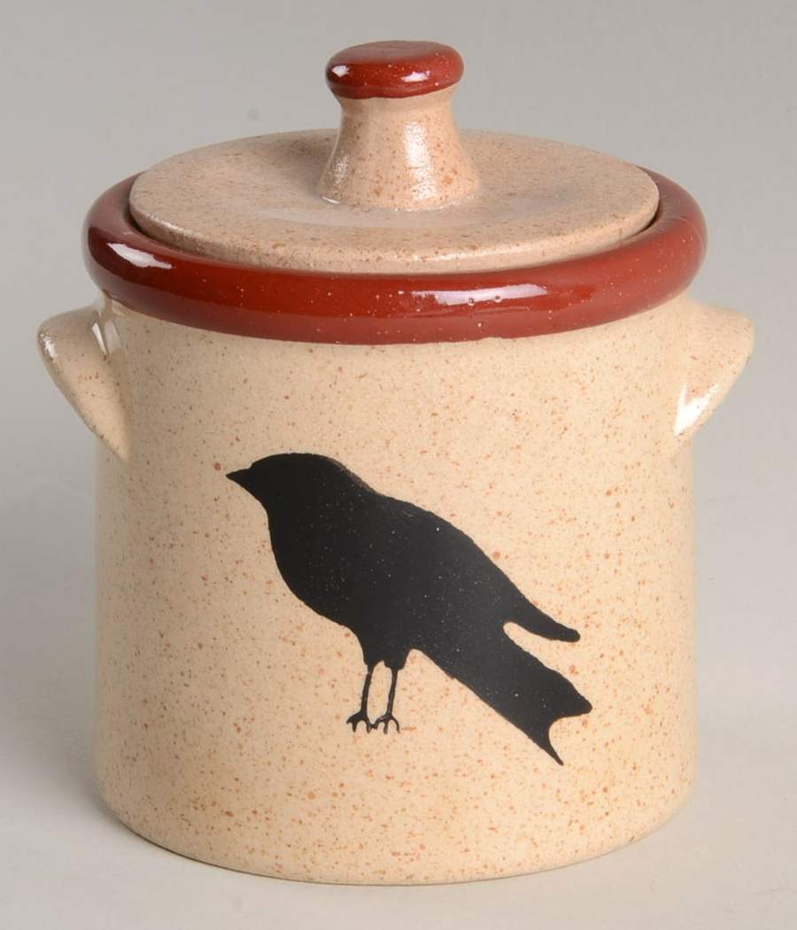 Crow Sugar Bowl & Lid by Park Designs-1