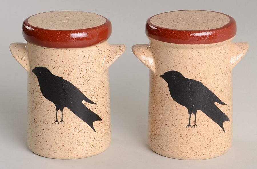 Crow Salt & Pepper Set by Park Designs-1