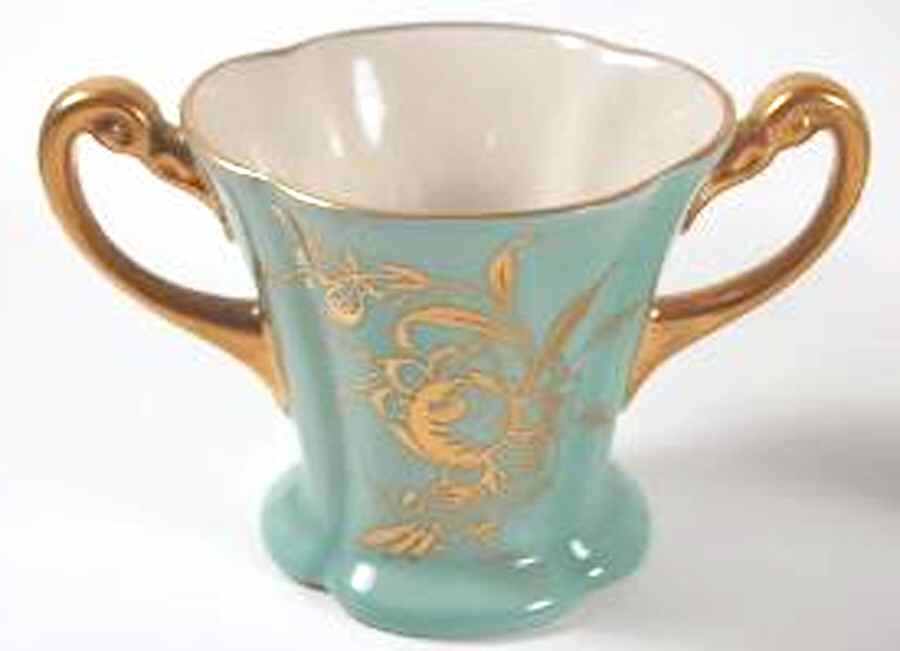 495-0-73 Open Sugar Bowl by Pickard-1