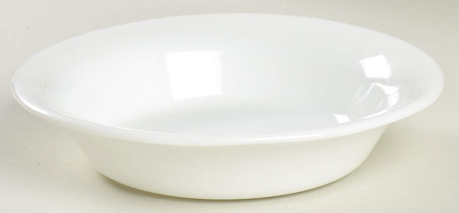 Opal (Milkglass) 9" Round Vegetable Bowl by Pyrex-1