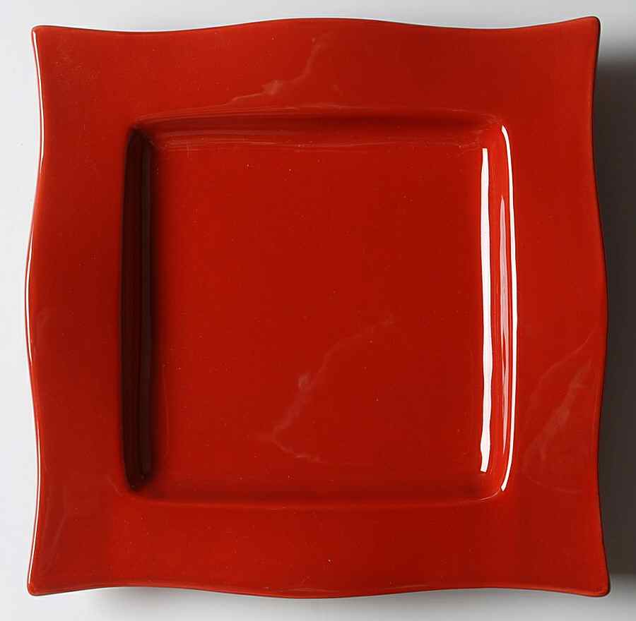 Parisian Fruit Square Dinner Plate by Pfaltzgraff-1
