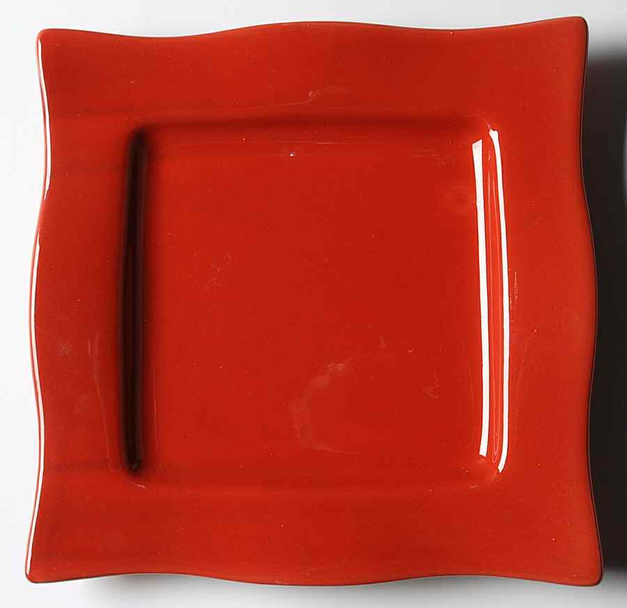 Parisian Fruit Square Salad Plate by Pfaltzgraff-1