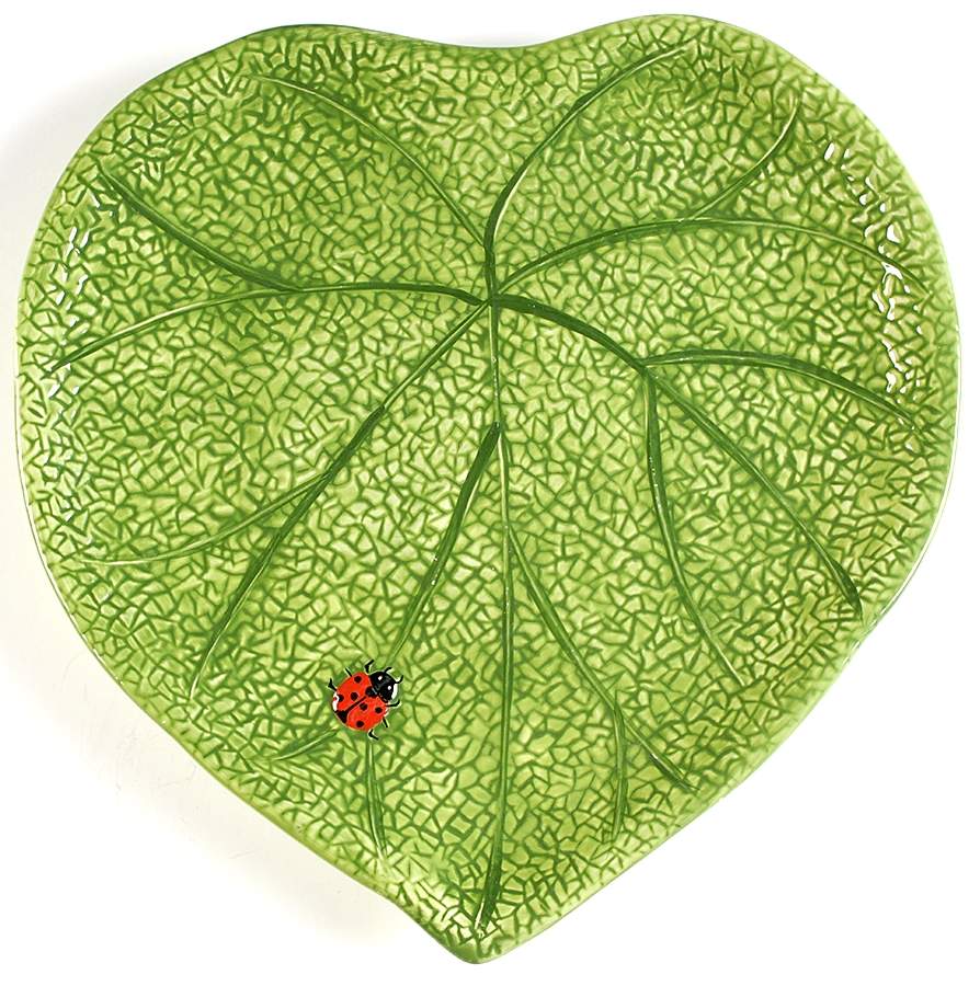 Ladybug Leaf Shaped Platter by Pier 1-1
