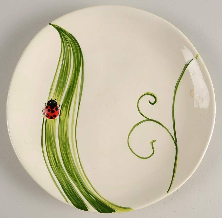 Ladybug Breakfast Plate by Pier 1-1