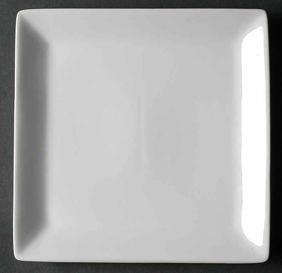 Great White Square Salad Plate by Pottery Barn China-1