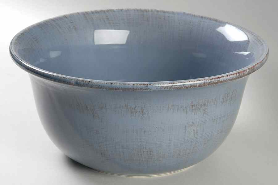 Toscana Blue 10" Large Salad Serving Bowl by Pier 1-1
