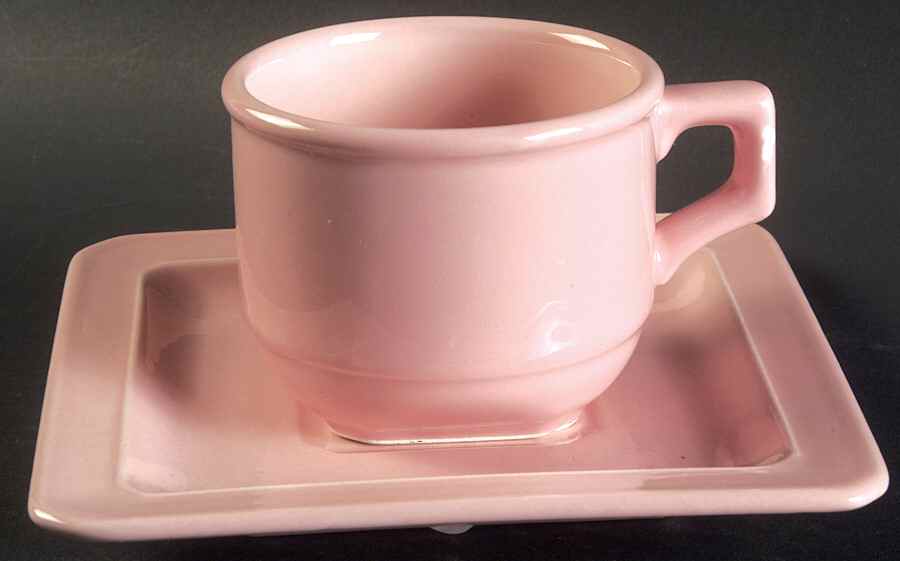PER106 Flat Cup & Saucer Set by Pier 1-1