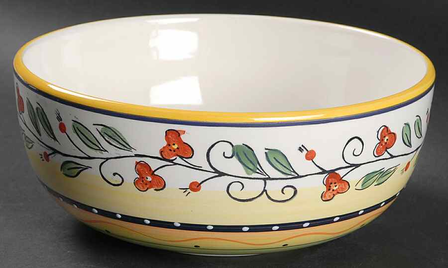 Italia 9" Round Serving Bowl by Philippe Richard-1