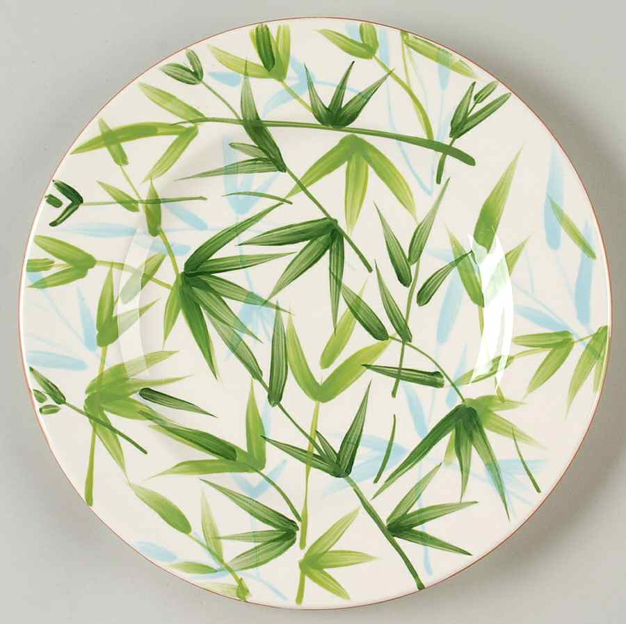 Bamboo Garden Salad Plate by Paula Deen-1