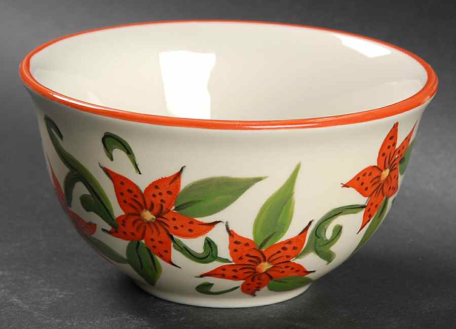 Island Paradise Fruit/Dessert (Sauce) Bowl by Paula Deen-1