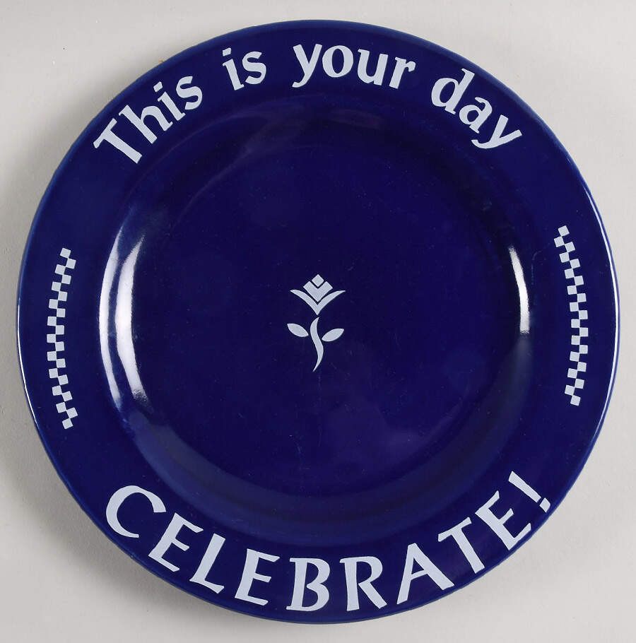 Celebrate Dinner Plate by Pampered Chef-1