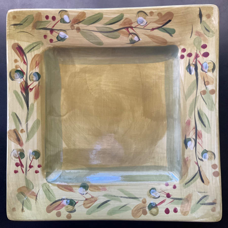 Olive Square Salad Plate by Pier 1-1