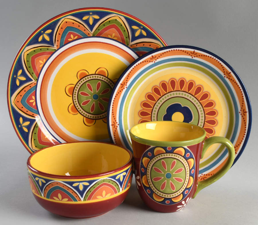Mexicali 4 Piece Place Setting by Pier 1-1