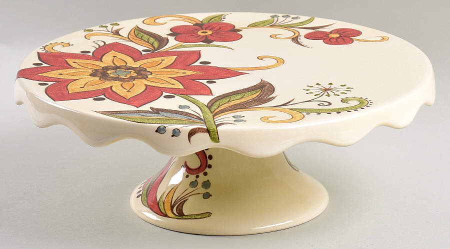 Carynthum 11" Diameter Pedestal Cake Stand by Pier 1-1