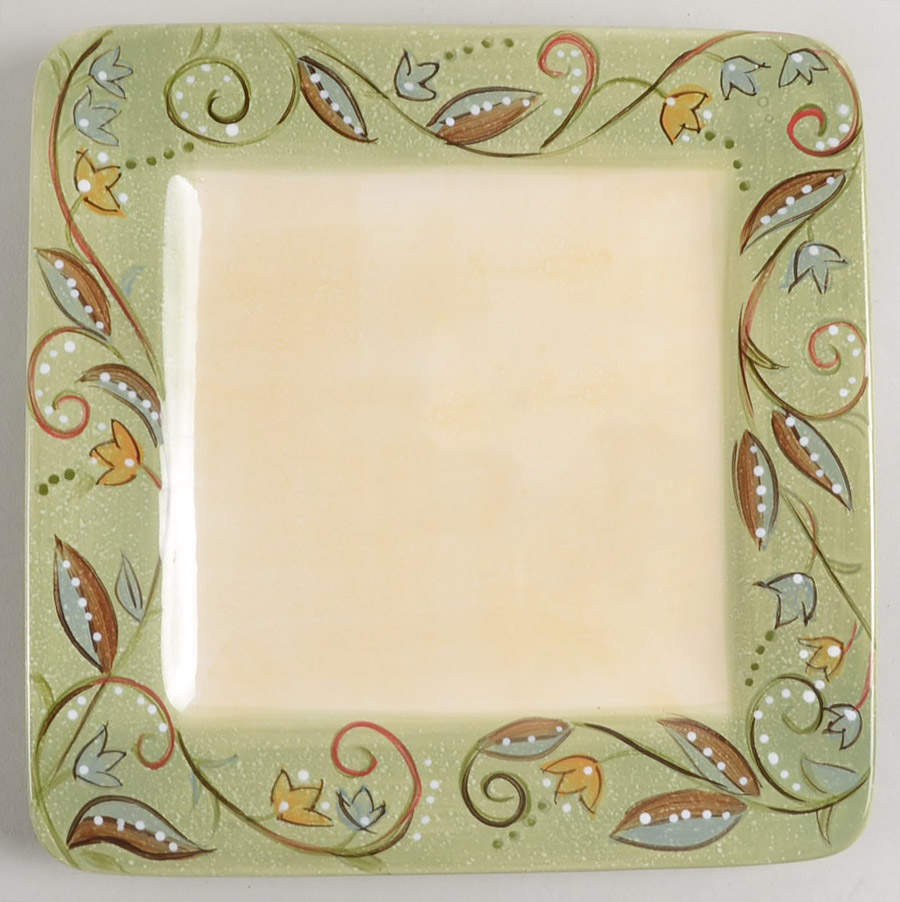 Carynthum Square Salad Plate by Pier 1-1