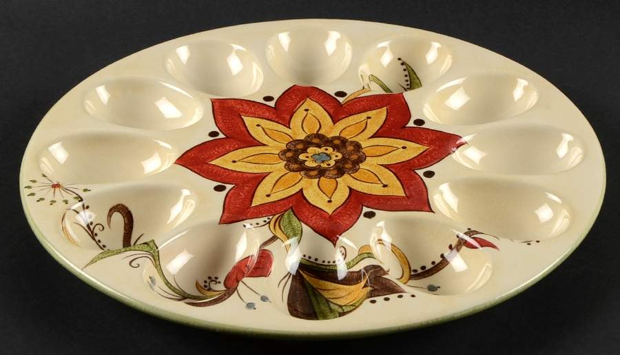 Carynthum Deviled Egg Plate by Pier 1-1